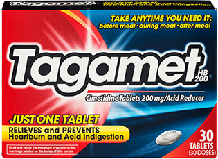 About Tagamet Heartburn Relief And Indigestion Medicine